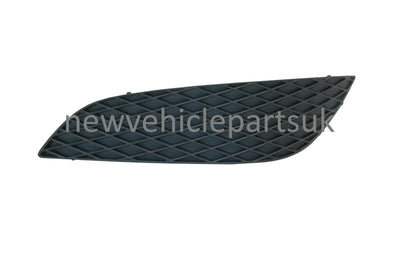 Fits Vauxhall Astra H 2007-2010 Front Bumper Fog Grille No Fog Hole Passenger Side - tradevehicleparts.co.uk
