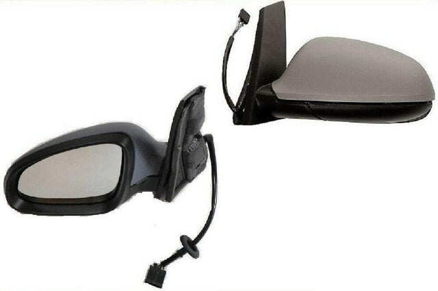 Fits Vauxhall Astra J 2010-2015 Door Wing Mirror Electric Heated Power Fold Primed Passenger Side - image 2