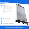Fits Vauxhall Astra J 2010-2015 Radiator (1.7 Cdti, 2.0 Cdti)(Manual) (With/Without Ac) thumbnail