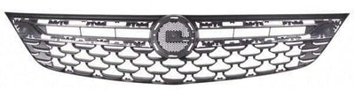 Fits Vauxhall Astra K 2015- Front Main Grille Mat Dark Grey - tradevehicleparts.co.uk