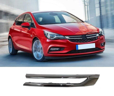 Fits Vauxhall Astra K 2015- Front Main Grille Moulding Chrome Passenger Side - tradevehicleparts.co.uk