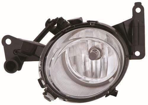 Fits Vauxhall Corsa 2006-2011 Front Fog Light Lamp Round Shape Passenger Side No Motor - image 2