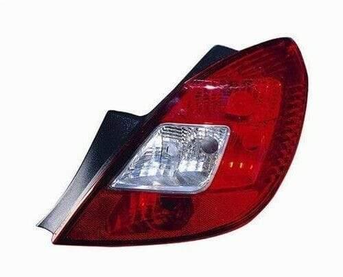 Fits Vauxhall Corsa 5Dr 2006-2014 Rear Light Lamp Red And Clear Driver Side