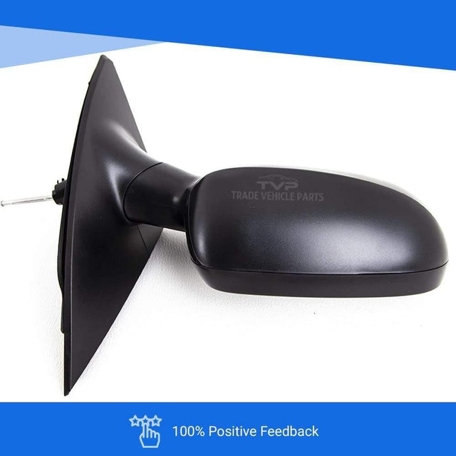 Fits Vauxhall Corsa C 2000-2006 Door Wing Mirror Manual Black Driver Side - image 8