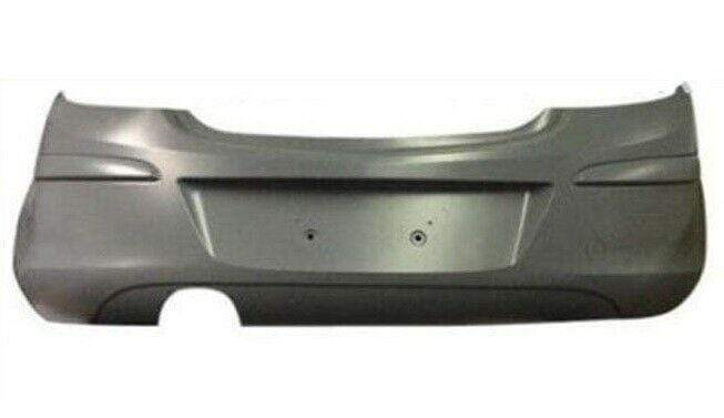 Vauxhall Corsa D 2006-2014 Rear Bumper Primed 5 Door For Sxi/Gsi/Vxr/Sport