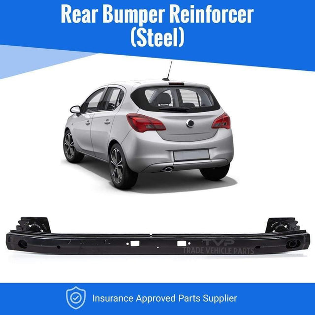 Fits Vauxhall Corsa D 2006-2014 Rear Bumper Reinforcer (Steel) - image 2