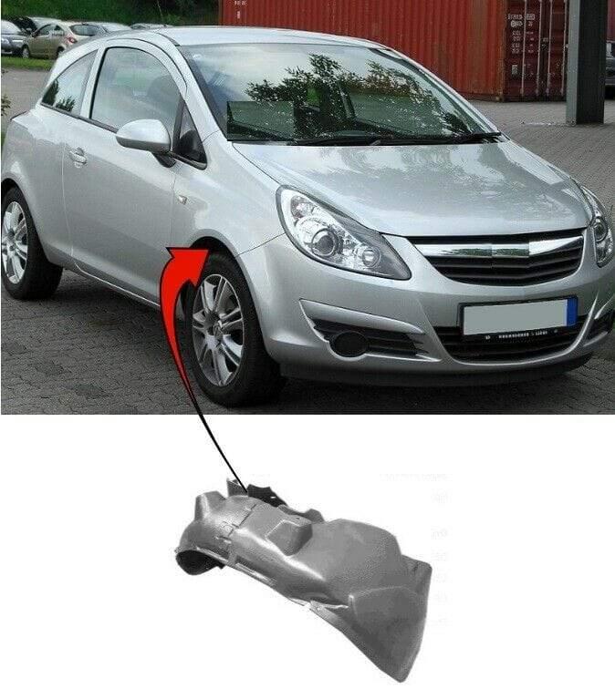 Vauxhall Corsa D 2007-2014 Front Wing Arch Liner Splash Guard Driver 