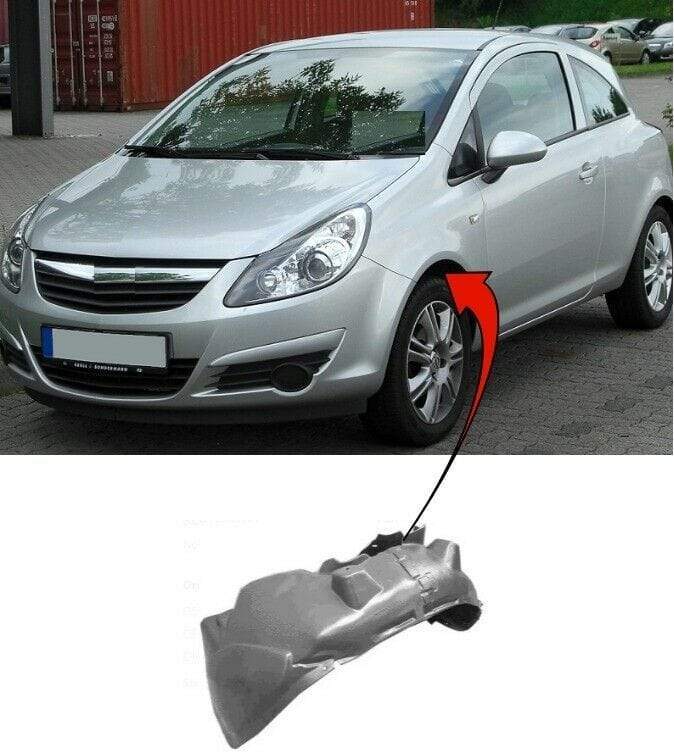 Vauxhall Corsa D 2007-2014 Front Wing Arch Liner Splash Guard Passenger