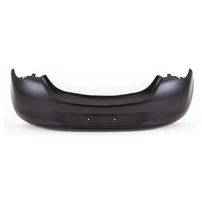 Fits Vauxhall Corsa E 2014-2018 Rear Bumper Primed No Pdc Holes Not For SRi, VXR or Limited Edition - tradevehicleparts.co.uk
