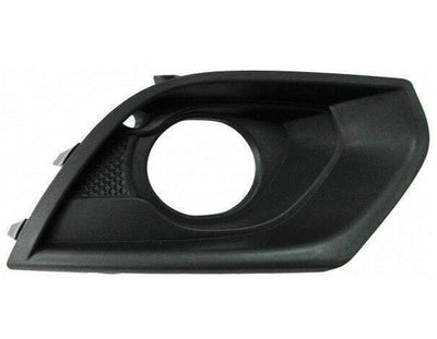 Fits Vauxhall Corsa E 2015- Front Bumper Fog Grille Driver Side No Chrome Trim - tradevehicleparts.co.uk