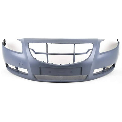Fits Vauxhall Insignia 2009-2013 Front Bumper Primed No Pdc Not Vxr Models - tradevehicleparts.co.uk