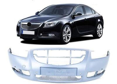 Fits Vauxhall Insignia 2009-2013 Front Bumper Primed With Pdc Not Vxr Models - tradevehicleparts.co.uk