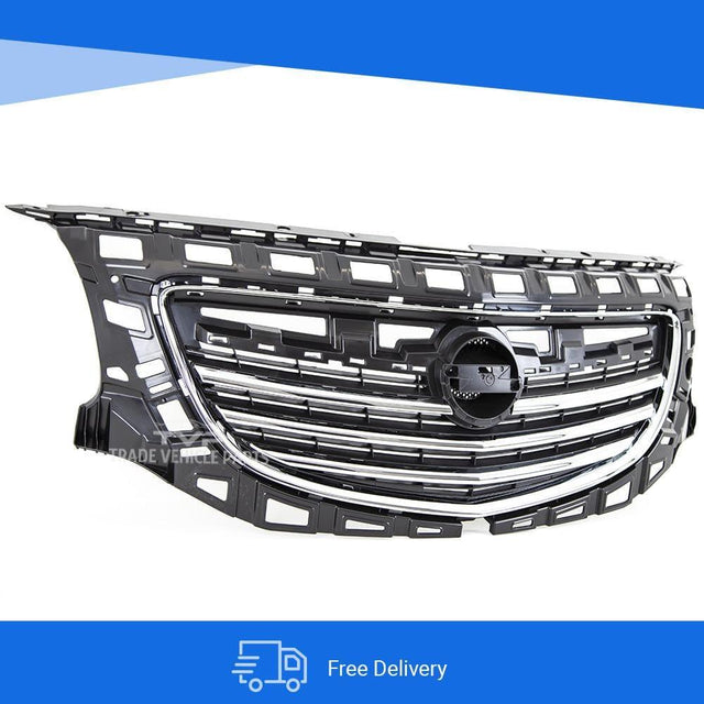 Fits Vauxhall Insignia 2009-2013 Front Grille Centre Main With Chrome Frame - image 6