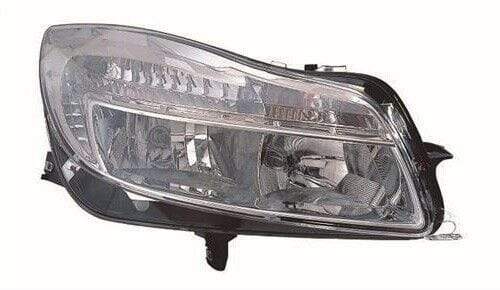 Vauxhall Insignia 2009-2013 Headlight Headlamp With Motor Halogen Driver Side