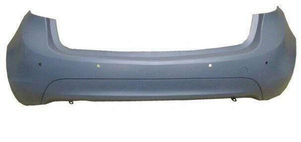 Fits Vauxhall Meriva 2010-2014 Rear Bumper With Parking Sensor Hole Primed - image 2