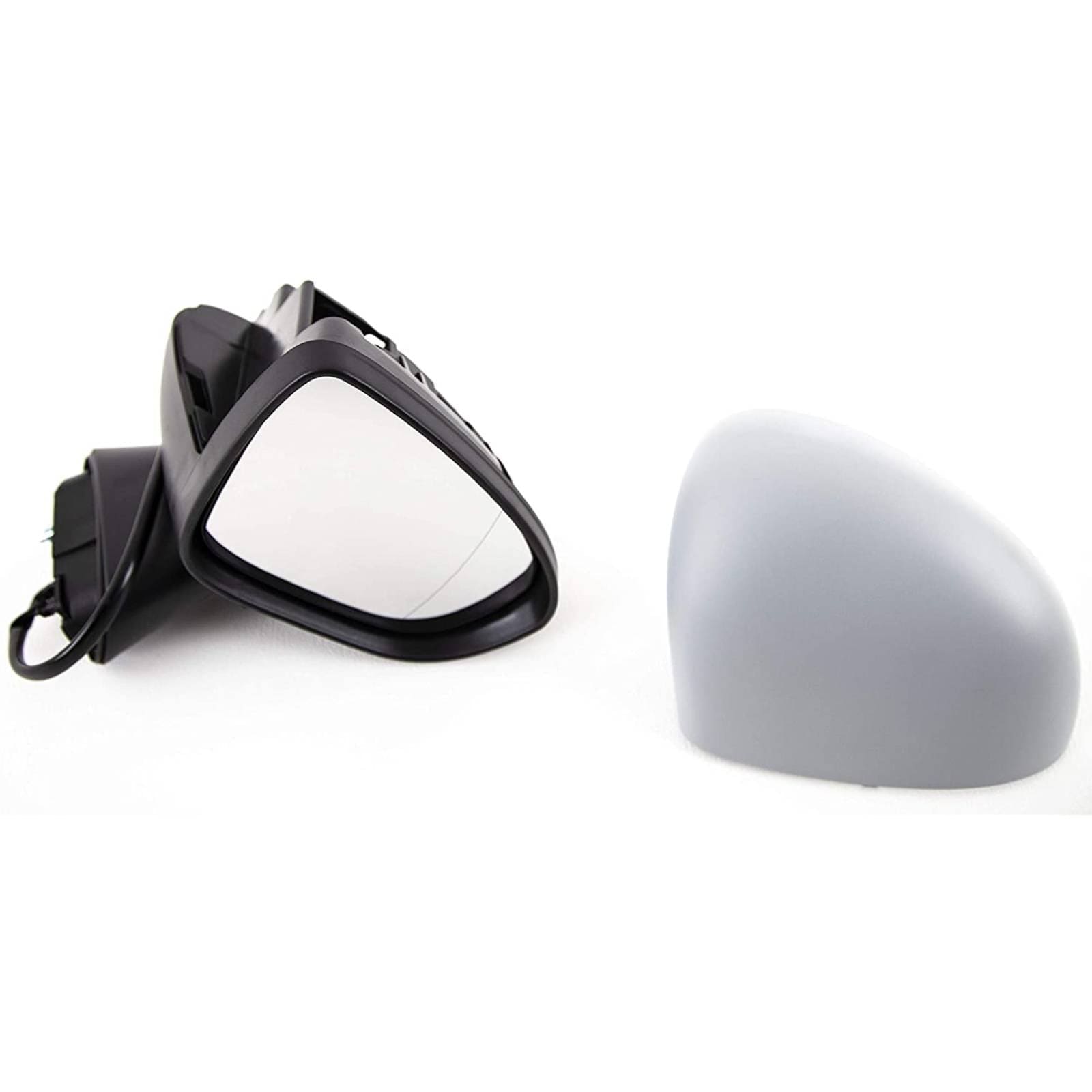 Vauxhall Meriva 2010-2017 Door Wing Mirror Electric Heated Primed Cover 5 Pins Driver Side