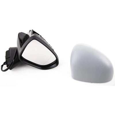 Fits Vauxhall Meriva 2010-2017 Door Wing Mirror Electric Heated Primed Cover 5 Pins Driver Side - tradevehicleparts.co.uk