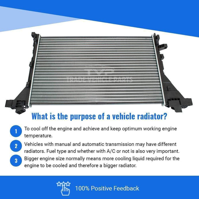Fits Vauxhall Movano B 2010- Radiator (2.3 Cdti)(Man/Auto)(Without Ac) - image 4