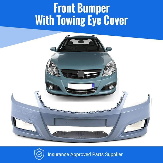 Fits Vauxhall Vectra Signum 2005-2009 Front Bumper Primed Not For Club, Life Or Vxr Models - image 2