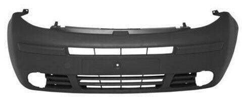 Fits Vauxhall Vivaro 2000-2006 Front Bumper Black With Fog Light Holes No Pdc Holes - image 2