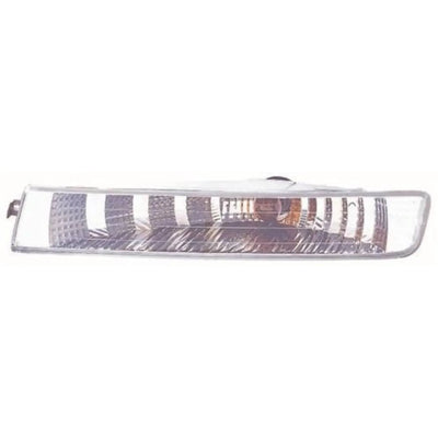 Fits Vauxhall Vivaro 2000-2006 Indicator Light Lamp Situated In Front Bumper No Motor Passenger Side - tradevehicleparts.co.uk