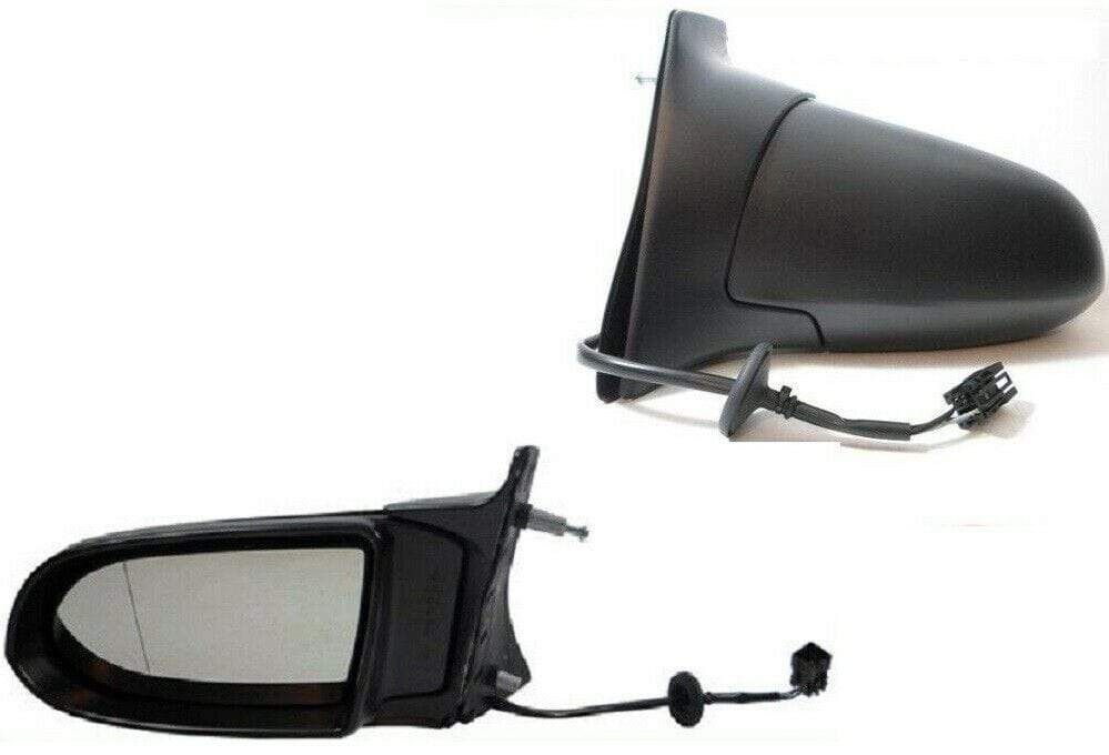 Vauxhall Zafira 1999-2005 Door Wing Mirror Heated Electric Black Passenger Side