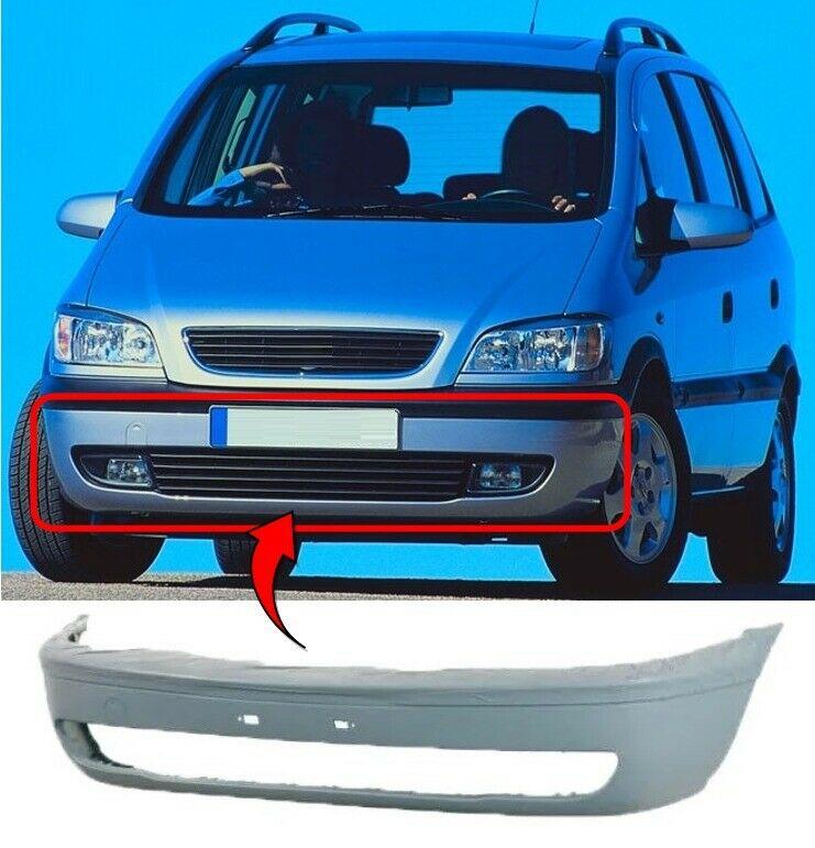Vauxhall Zafira 1999-2005 Front Bumper Primed No Pdc Holes Not For Gsi