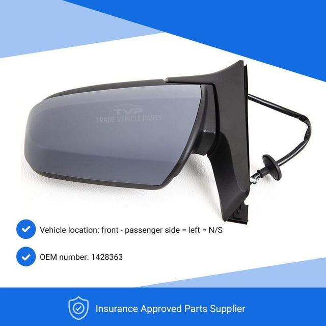 Fits Vauxhall Zafira 2008-2014 Door Wing Mirror Electric Heated Primed Passenger Side - image 3