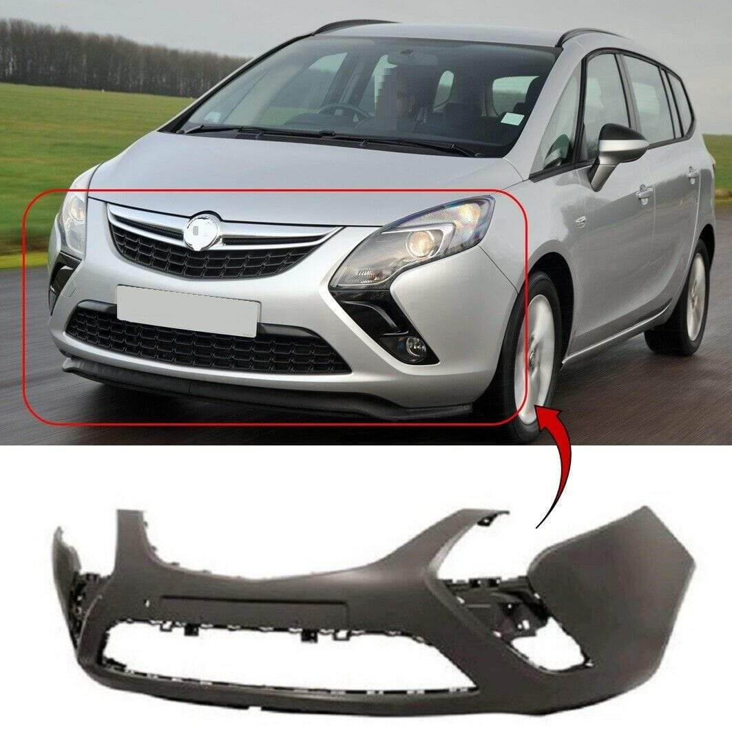 Vauxhall Zafira 2012-2016 Front Bumper Primed
