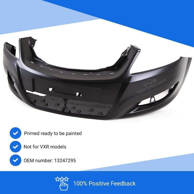 Fits Vauxhall Zafira Mk2 2008-2013 Front Bumper Primed No Pdc Or Washer Holes - image 3