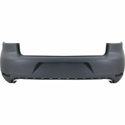 Fits VW Golf Mk6 3/5 Door Hatchback 2009-2012 Rear Bumper Primed Gti/Gtd No Sensor Holes - tradevehicleparts.co.uk