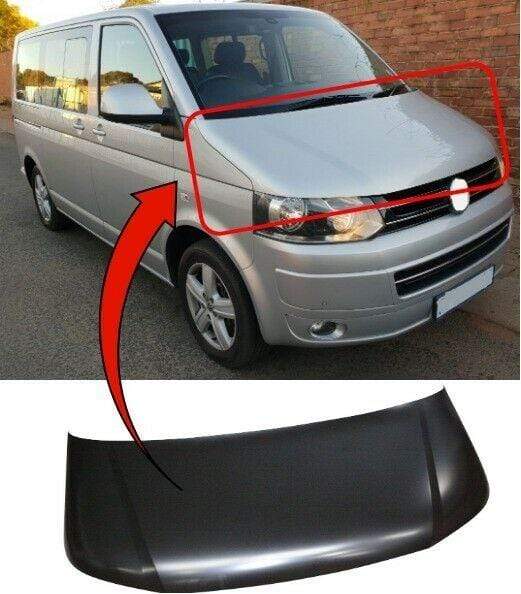 VK1776A VW Caravelle T5.1 2010-2015 Bonnet Primed