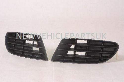VK2194 VW Golf Plus 2005-2009 Front Bumper Fog Grille Pair Left+Right Without Fog Hole