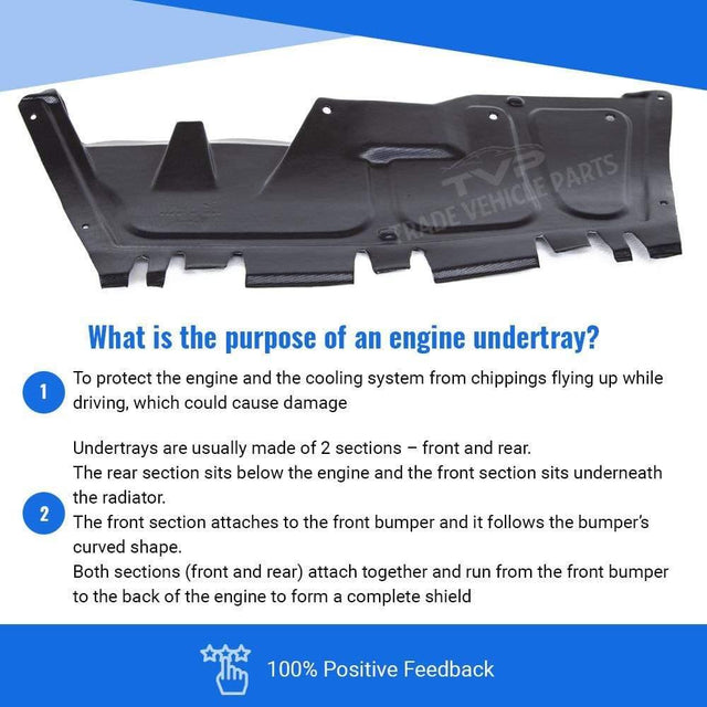 Fits VW Beetle 2006-2011 Engine Cover Undertray Petrol Models Front Section - image 6