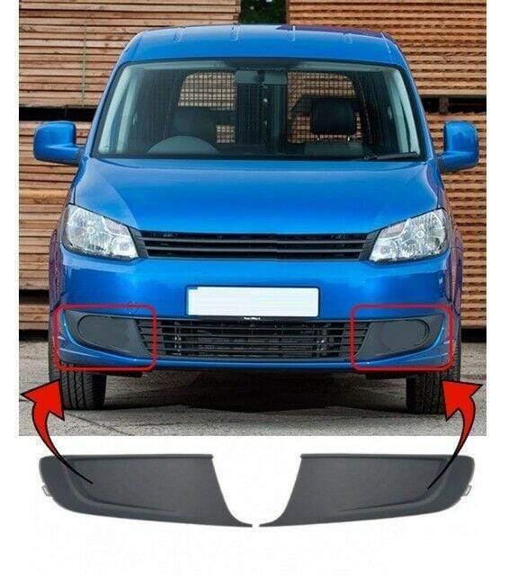 Fits VW Caddy 2010-2015 / VW Touran 2010-2015 Front Bumper Fog Grille Pair Left & Right - image 2