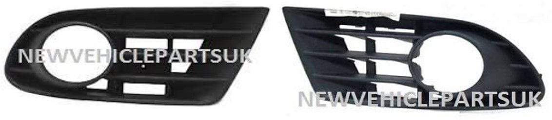 VK2258 VW Golf Plus 2005-2009 Front Bumper Fog Grille With Fog Hole Pair Left & Right