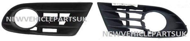 Fits VW Golf Plus 2005-2009 Front Bumper Fog Grille With Fog Hole Pair Left & Right - image 2
