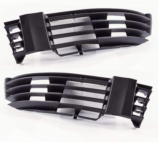 VK2259 VW Passat 2000-2005 Front Bumper Fog Grille Without Fog Hole Pair Left & Right