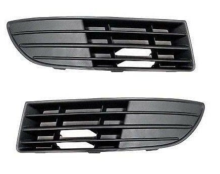 VK2269 VW Polo 2005-2009 Front Bumper Fog Light Grille Cover Trim Pair Left & Right
