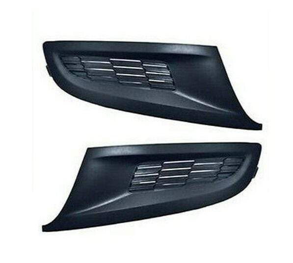 VK2271 VW Polo Mk8 2009-2014 Front Bumper Fog Grille Cover Trim Pair Left & Right