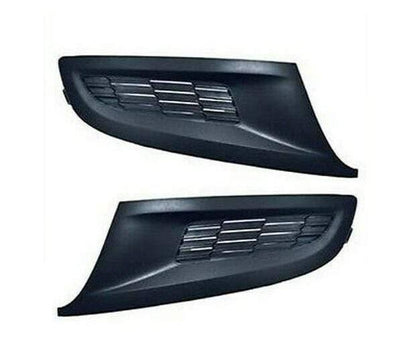 Fits VW Polo Mk8 2009-2014 Front Bumper Fog Grille Cover Trim Pair Left & Right - tradevehicleparts.co.uk