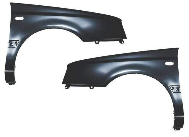 Fits VW Golf Mk3 1992-1997 Front Wing Primeds With Round Lamp Hole Left & Right Pair - image 2