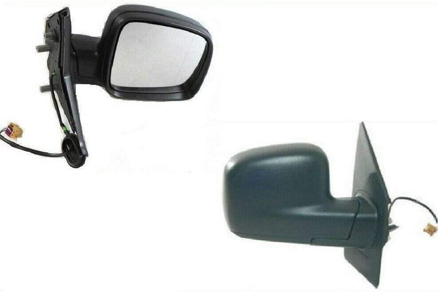 Fits VW Caravelle 2004-2009 Door Mirror Electric Heated Black Driver Side - image 2