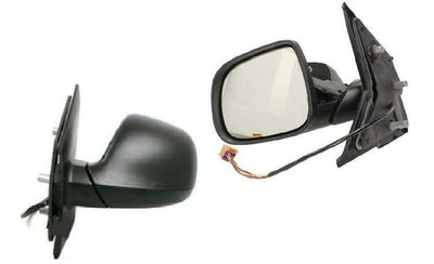 Fits VW Transporter 2010-2015 Door Wing Mirror Electric Black Passenger Side - tradevehicleparts.co.uk