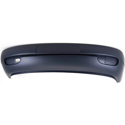 Fits VW Transporter T4 Caravelle 1997-2004 Front Bumper Primed No Fog Hole Long Nose - tradevehicleparts.co.uk