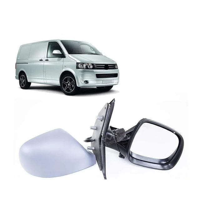 Fits VW Transporter 2010-2015 Door Wing Mirror E/H Power Fold Primed Driver Side - image 18