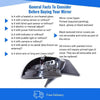 Fits VW Caravelle 2010-2015 Door Wing Mirror E/H Power Fold Primed Passenger Side thumbnail