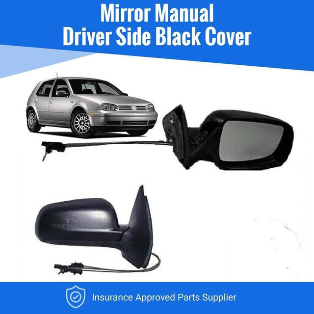 Fits VW Golf Mk4 1998-2003 Door Wing Mirror Manual Driver Side - image 2