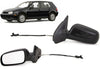 Fits VW Golf Mk4 1998-2003 Door Wing Mirror Manual Black Cover Passenger Side thumbnail