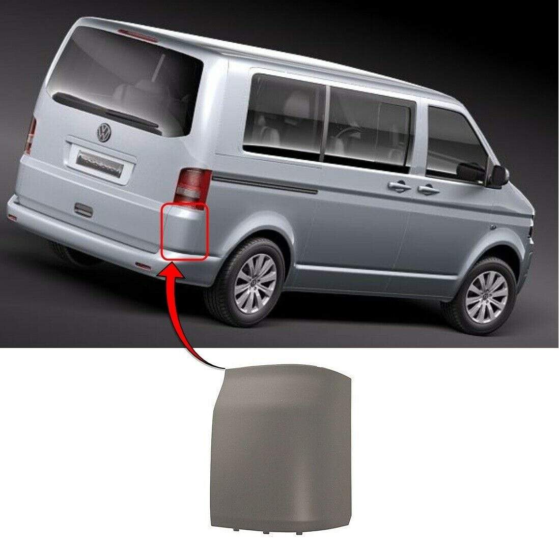 VK5056A VW Caravelle T5 2004-2015 Rear Bumper Corner Primed Driver Side